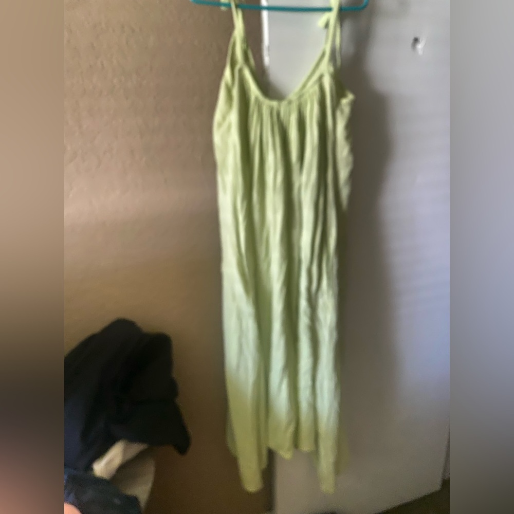Elan like green summer dress